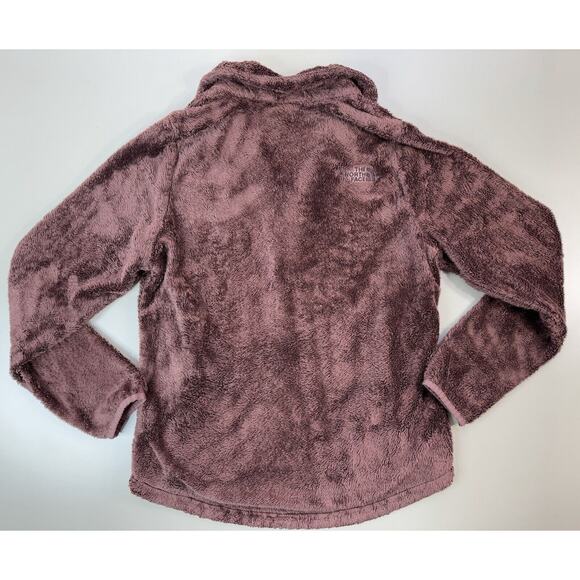The North Face Women’s Campshire Pullover Size M Chocolate Brown 1/2 Zip Teddy - Picture 15 of 16